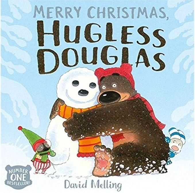 David Melling Merry Christmas Hugless Douglas